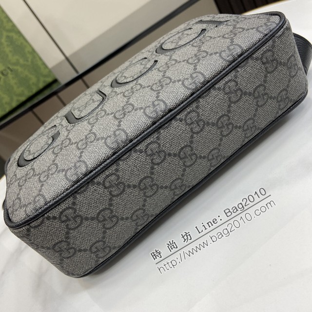 Gucci專櫃古馳最新款迷你肩背包男士斜挎包相機包 jh2456型號：768391